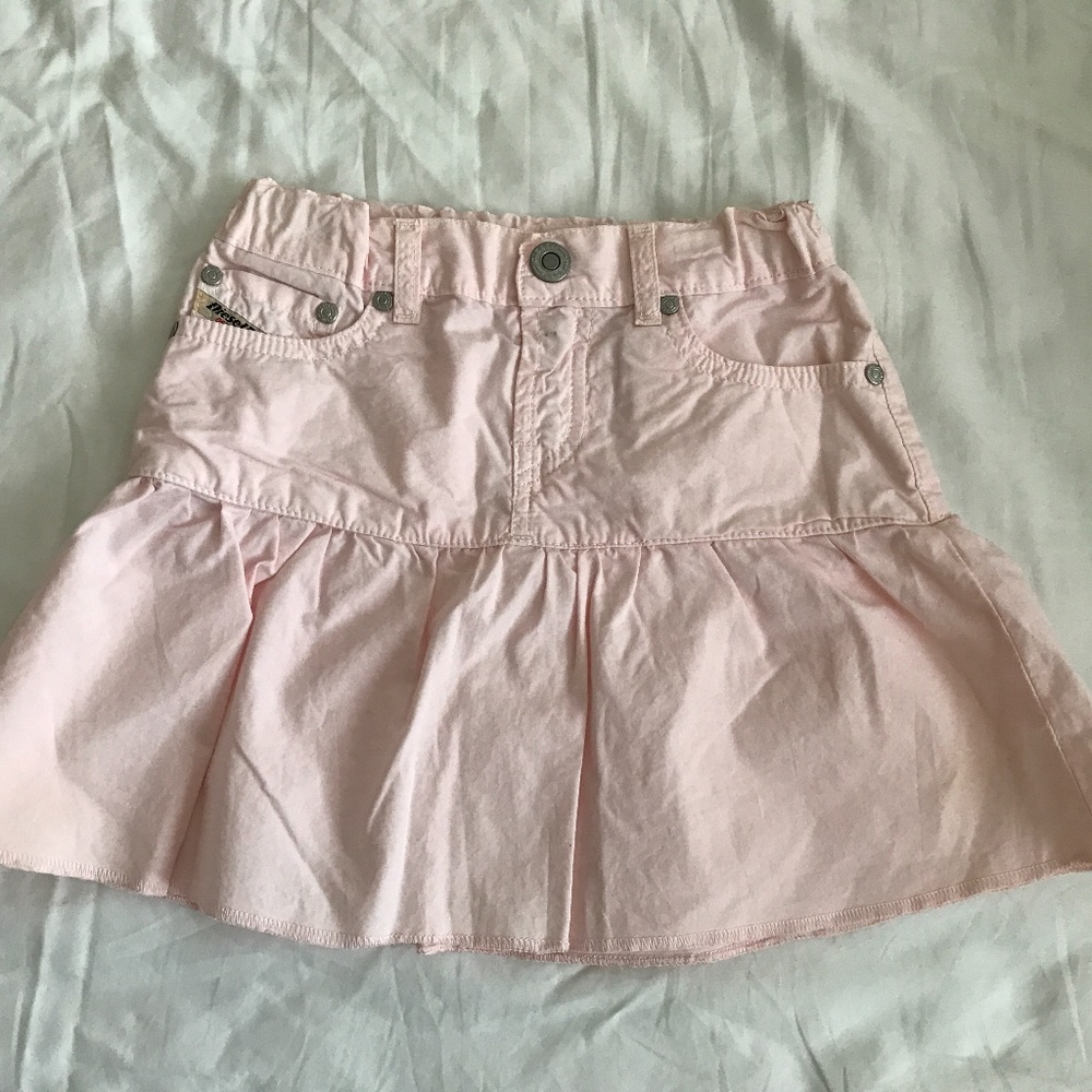 Diesel light pink girls skirt- Size 3.